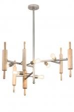 Meyda White 183551 - 41" Wide Alva Kavel Chandelier