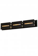 Meyda White 186652 - 36" Wide Moss Creek Creekside 3 Light Vanity Light