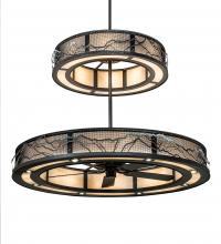 Meyda White 202725 - 72" Wide Telluride Magic Mountains Chandel-Air