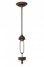 Meyda White 23198 - 5" Wide Mahogany Bronze Inverted Pendant Hardware