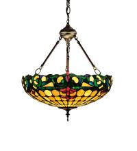 Meyda White 26694 - 18" Wide Duffner & Kimberly Colonial Inverted Pendant