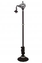 Meyda White 31983 - 59" High Three Graces Bridge Arm Floor Base